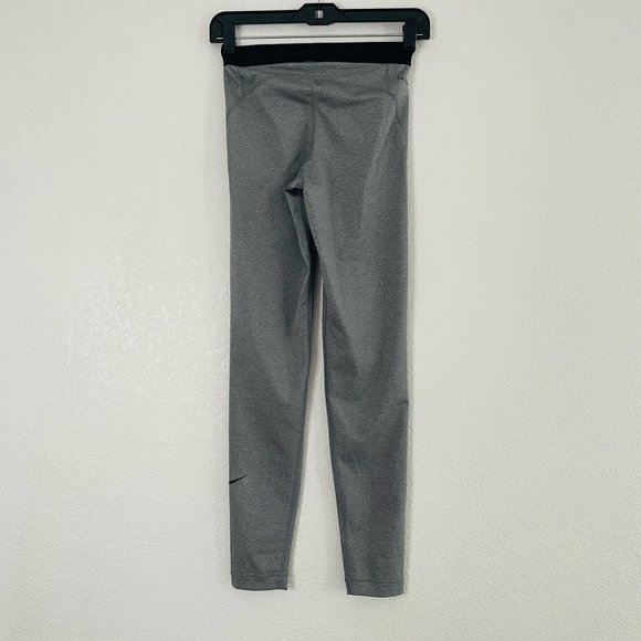 Nike Pro Womens Grey Athletic Leggings  Size: S - Picture 2 of 6